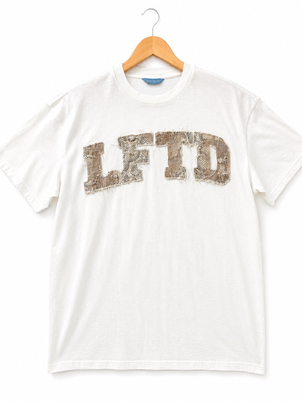 LFTD Men's White Short Sleeve Logo Tee